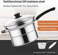 Stainless Steel Steamer Pot Cookware(Stainless Steel Steamer Pot)