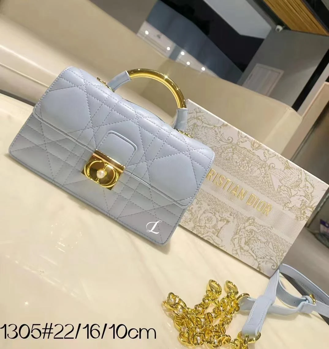 C.D Top Handle Bag In Metal(C D Top Handle Bag In Metal) 5 C.D Top Handle Bag In Metal(C D Top Handle Bag In Metal) - Image 3