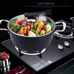 Kitchen Cookware Set (Black)(Kitchen Cookware Set Black)