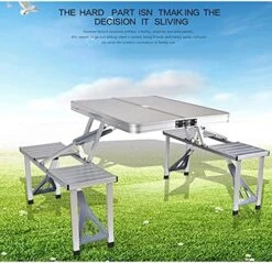 Aluminum Alloy Outdoor Folding Table Chair(Aluminum Alloy Outdoor Folding Table Chair)