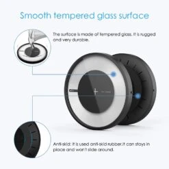 Qi-Certified Fast Wireless Charging Pad(Qi Certified Fast Wireless Charging Pad) -Best Household Items product name 1278452