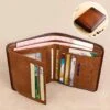 Genuine Leather Male Purse Card Holder Wallet Men(Genuine Leather Male Purse Card Holder Wallet Men) -Best Household Items product name 1316701