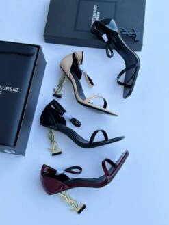 Patent Leather Opyum Ankle Strap Heels By YSL(Patent Leather Opyum Ankle Strap Heels By Ysl) -Best Household Items product name 1317833