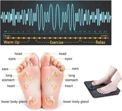 Foot Massager Pad |Portable Muscle Stimulator Mat(Portable Muscle Stimulator Massage Mat) -Best Household Items product name 1325441