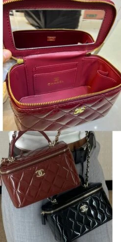 CH Vanity Bag In Shiny Leather(Ch Vanity Bag In Shiny Leather) -Best Household Items product name 1364274