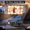 Car Visor Vanity Mirror With Led Lights(Car Visor Vanity Mirror With Led Lights) -Best Household Items product name 1365153