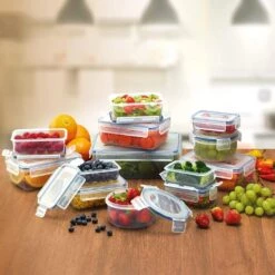 13 PCS Food Storage Containers With Lids(13 Pcs Food Storage Containers With Lids)