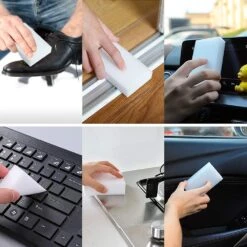 20 Pack Multi Surface Power Scrubber Foam Cleaning Pads(20 Pack Multi Surface Power Scrubber Foam Cleaning Pads) -Best Household Items product name 1661574