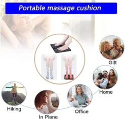 Foot Massager Pad |Portable Muscle Stimulator Mat(Portable Muscle Stimulator Massage Mat) -Best Household Items product name 1668245