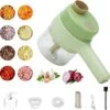Electric Vegetable Cutter Set | Handheld Electric Cutter(Handheld Electric Vegetable Cutter Set)