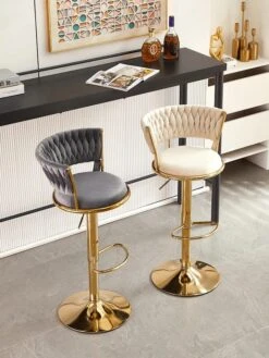 Luxury Pre-modern Simple Armrest Bar Chair(Luxury Pre Modern Simple Armrest Bar Chair) -Best Household Items product name 1693214