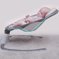 Baby Cradle | Baby Crib Cradle | Adjustable Portable Baby Electric SwingRocking Chair(Baby Electric Swing Cradle) -Best Household Items product name 1712487