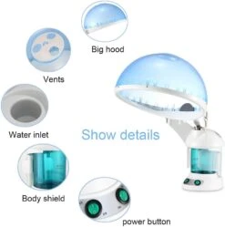 Facial & Hair Home Spa Steamer(Facial Hair Home Spa Steamer) -Best Household Items product name 1792198