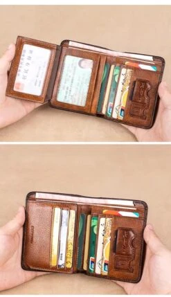 Genuine Leather Male Purse Card Holder Wallet Men(Genuine Leather Male Purse Card Holder Wallet Men) -Best Household Items product name 1803972