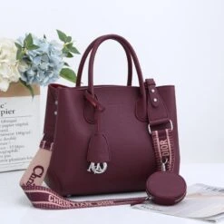 C.D Open Bar Leather Tote Bag(C D Open Bar Leather Tote Bag) -Best Household Items product name 1900867