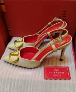 Valentino Garavani Vlogo Signature Slingback Pumps(Garavani Vlogo Signature Slingback Pumps By Valentino)