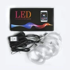 Colorful Car Interior Cold Light With Remote Control(Colorful Cold Light) -Best Household Items product name 2021516