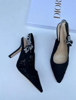 CD J'Adior Embroidered Slingback Pumps(Cd Jadior Embroidered Slingback Pumps)