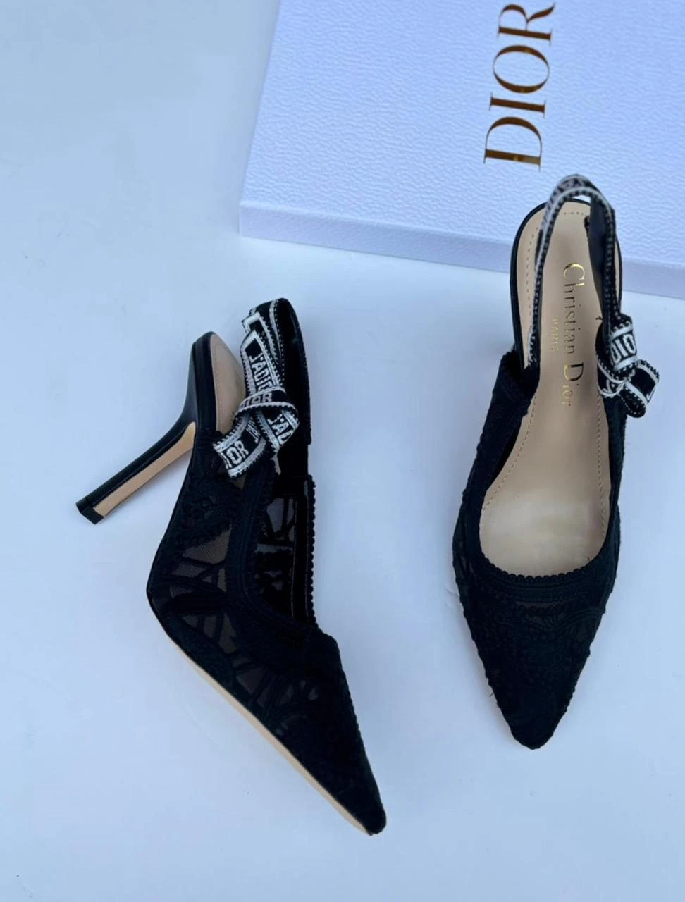 CD J'Adior Embroidered Slingback Pumps(Cd Jadior Embroidered Slingback Pumps) 3 CD J'Adior Embroidered Slingback Pumps(Cd Jadior Embroidered Slingback Pumps)