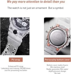 Transparent ElectronicStudent Sports Watch(Transparent Electronic Wristwatch) -Best Household Items product name 2120692