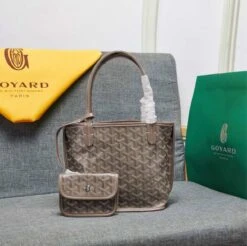 𝐆 Coated Canvas Mini Tote Bag With Pouch(𝐆 Coated Canvas Mini Tote Bag With Pouch) -Best Household Items product name 2170172