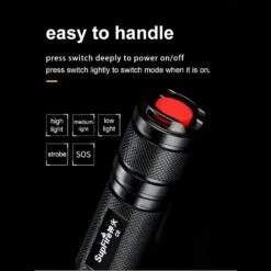 SUPFIRE Flashlight For Outdoor Camping Hiking Cycling(Supfire Flashlight For Outdoor Camping Hiking Cycling) -Best Household Items product name 2179555