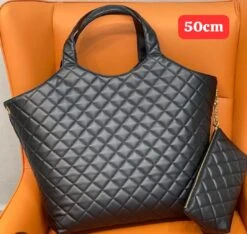 YSL ICARE Maxi Quilted Tote Bag With Pouch(Ysl Icare Maxi Quilted Tote Bag With Pouch) -Best Household Items product name 2199065