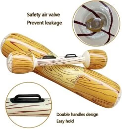 Wood Grain Floating Rafts-Two Floating Rafts, Two Sticks(Wood Grain Floating Rafts Two Floating Rafts Two Sticks) -Best Household Items product name 2363976