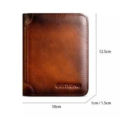 Genuine Leather Male Purse Card Holder Wallet Men(Genuine Leather Male Purse Card Holder Wallet Men) -Best Household Items product name 2462645