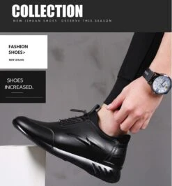 Men's Sneaker In Black Leather(Mens Sneaker In Black Leather) -Best Household Items product name 2506315