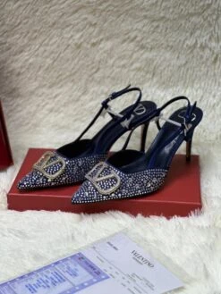 V Buckle High Heeled Crystal Sandals(High Heeled Crystal Sandals For Women) -Best Household Items product name 2540533