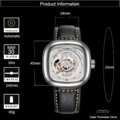 CAROTIF Men's Turbo Hollow Automatic Watch(Carotif Mens Turbo Hollow Automatic Watch) -Best Household Items product name 2682752