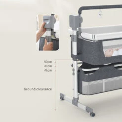 Baby Electric Bed Basket Cradle | Foldable & Portable Sleeping Cot(Baby Electric Bed Basket Cradle) -Best Household Items product name 2721553