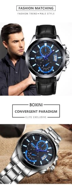 BOSCA Men's Watch Luminous Watch(Bosck Mens Watch Calendar Sports Waterproof Calendar Large Dial Luminous Watch) -Best Household Items product name 2845810