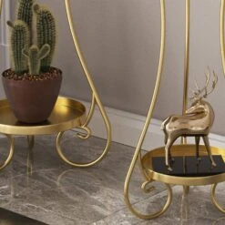 Iron Art Flower Pot Stand Decoration Display(Iron Art Flower Pot Stand Decoration Display) -Best Household Items product name 3063937