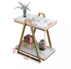 Luxury Double Layer Table(Luxury Double Layer Marble Table) -Best Household Items product name 3195169