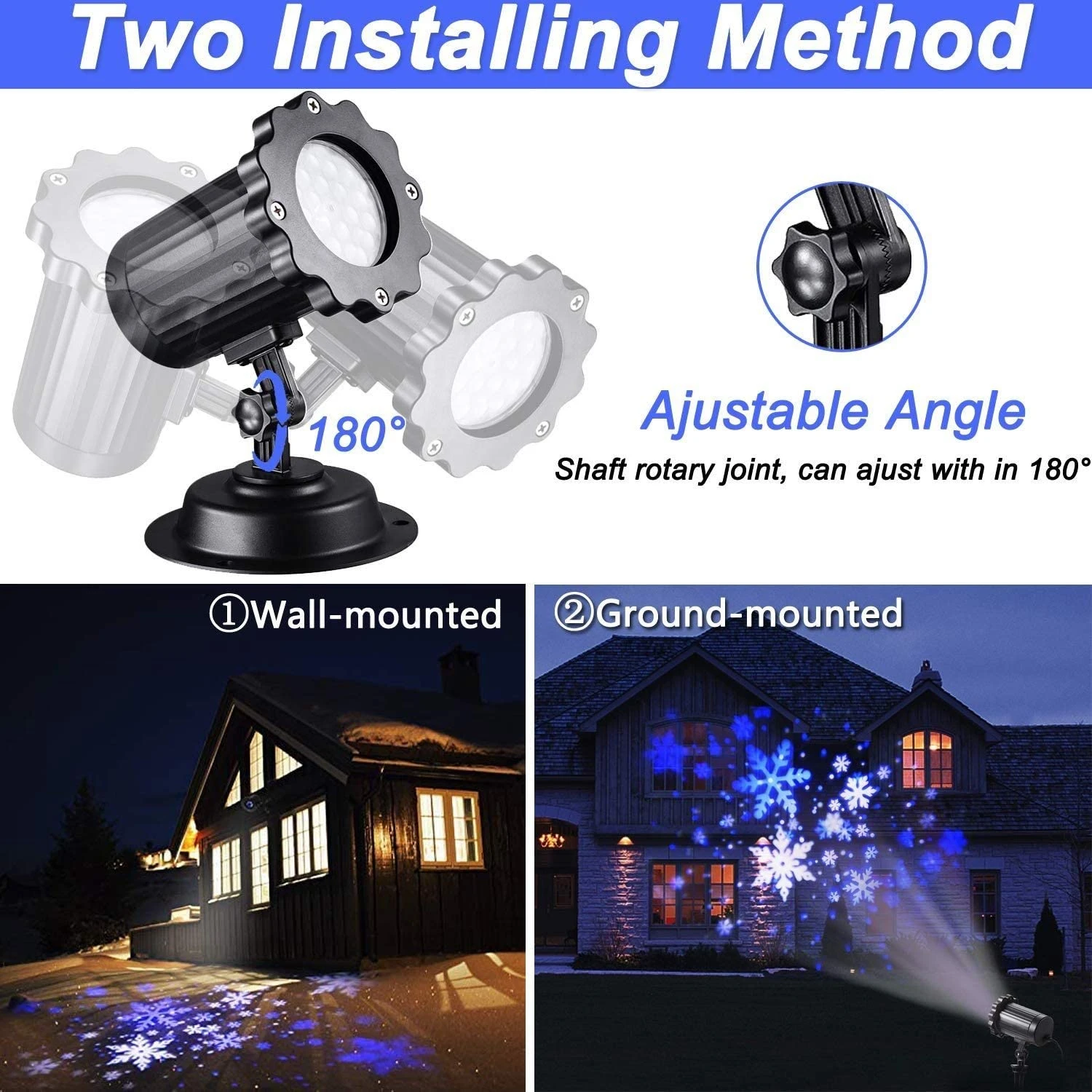 Outdoor Projector Lights | 12 Pattern Outdoor Lights In Dubai & UAE(Outdoor Projector Lights) 8 Outdoor Projector Lights | 12 Pattern Outdoor Lights In Dubai & UAE(Outdoor Projector Lights) - Image 6