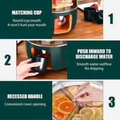 Rotating Beverage Dispenser(Rotating Beverage Dispenser) -Best Household Items product name 3359270
