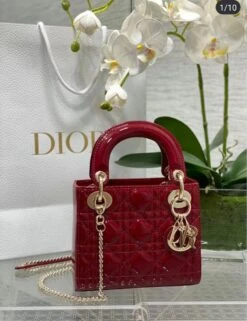 C.D Lady Dior Mini Shiny Chain Bag(C D Lady Dior Mini Chain Bag) -Best Household Items product name 3413158