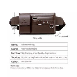 Multi-Function Large-Capacity Waist Bag(Multi Function Large Capacity Waist Bag) -Best Household Items product name 3416635