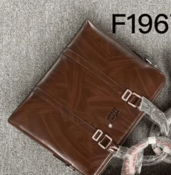 Shiny Leather Laptop Bag By Montblanc(Shiny Laptop Bag By Montblanc) -Best Household Items product name 3441675