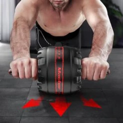 Auto Rebound Abdominal Muscle Wheel(Auto Rebound Abdominal Muscle Wheel) -Best Household Items product name 3455691
