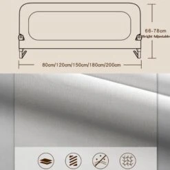 Bed Rails For Toddlers,Infant Bed Rail Guard,Baby Swing Down Bed Rail Guard,Kids' Bed Rails & Rail Guards,(Bed Rails For Toddlers Infant Bed Rail Guard Baby Swing Down Bed Rail Guard Kids Bed Rails Rail Guards) -Best Household Items product name 3544085
