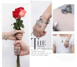 Couple Jewelry Stainless Steel Bracelet(Couple Jewelry Stainless Steel Bracelet) -Best Household Items product name 3581033
