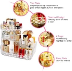 Cosmetic Organizer Multi-Functional 360°(360 Multi Function Cosmetic Organizer) -Best Household Items product name 3613713