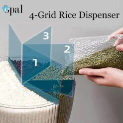 KITCHEN DISPENCER FOR RICE PULSES(Kitchen Dispencer For Rice Pulses) -Best Household Items product name 3644362