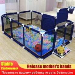 Baby Playpen Indoor Outdoor For Kids, Toddlers, Infant (Not Includes Balls) ''(Baby Playpen Indoor Outdoor For Kids Toddlers Infant Not Includes Balls) -Best Household Items product name 3654323