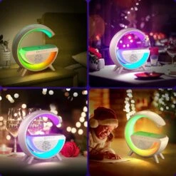 Wireless Charger Atmosphere Lamp - A Multi-functional Marvel Of LED Bluetooth Speaker, Desk Lamp, And RGB Night Light In UAE(Wireless Charger Atmosphere Lamp A Multi Functional Marvel Of Led Bluetooth Speaker Desk Lamp And Rgb Night Light In Uae) -Best Household Items product name 3692897