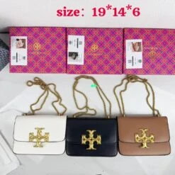 𝐓𝐁 Eleanor Leather Shoulder Bag(𝐓𝐁 Eleanor Leather Shoulder Bag) -Best Household Items product name 3694466