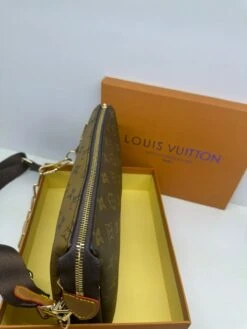 𝐋𝐕 Denim Crossbdy Bag With Chain(𝐋𝐕 Denim Chain Crossbdy Bag) -Best Household Items product name 3704580